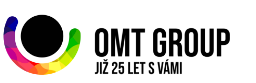 Logo OMT barevné v patičce