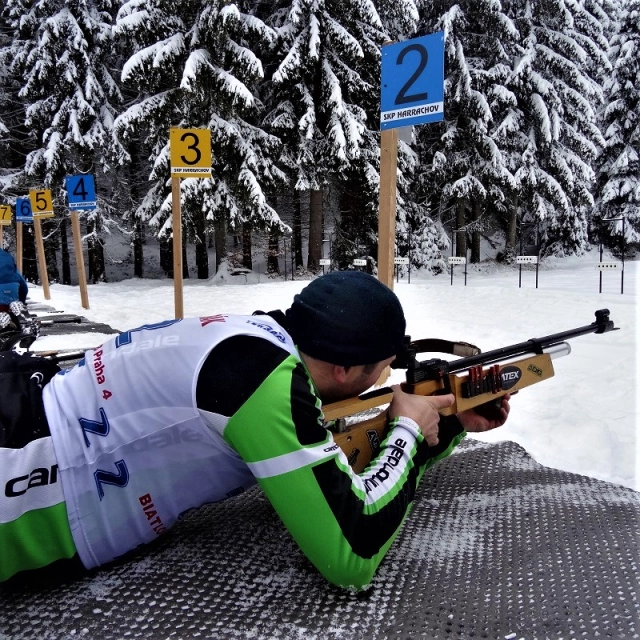 Zimní teambuilding - biatlonové závody